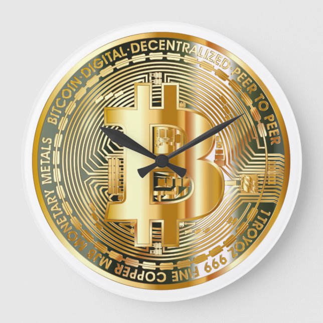 Grande Horloge Ronde Timing the Ups and Downs : A Bitcoin (Recto)