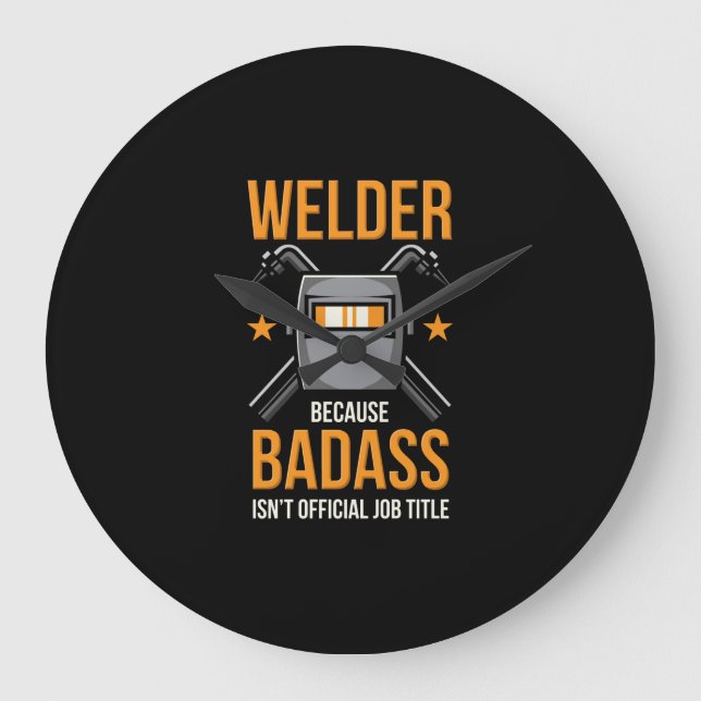 Grande Horloge Ronde Title de Welder Because (Recto)