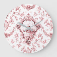 Toile florale gravée avec moulin à vent et bateaux