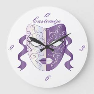Grande Horloge Ronde Tonnerre-Cove de Mardi Gras