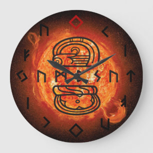 Grande Horloge Ronde Too Funky Clock