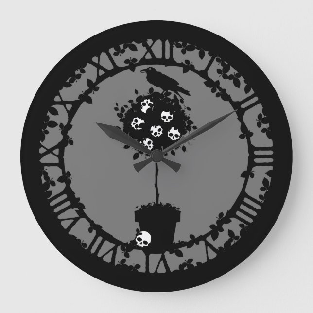 Grande Horloge Ronde Topiaire (Recto)