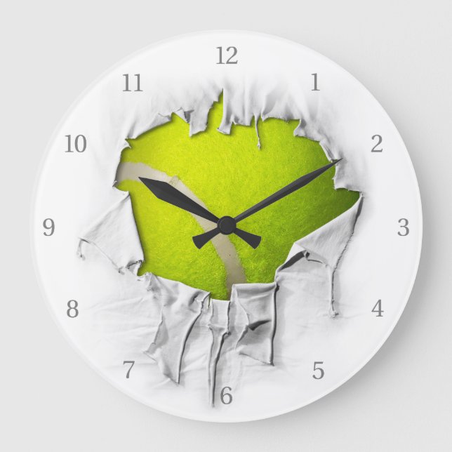 Grande Horloge Ronde Torn Tennis (Recto)