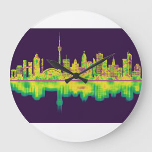 Grande Horloge Ronde Toronto Canada Skyline