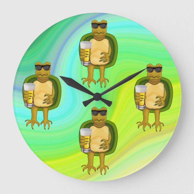 Grande Horloge Ronde Tortue soif (Recto)
