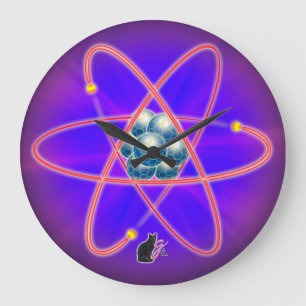 Grande Horloge Ronde Totalement atomique