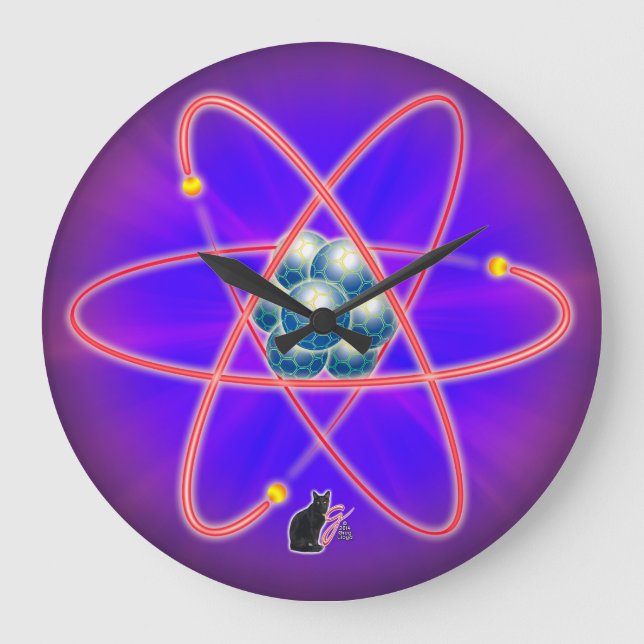 Grande Horloge Ronde Totalement atomique (Recto)