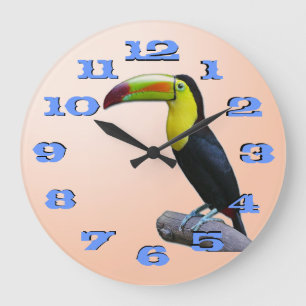 Grande Horloge Ronde Toucan