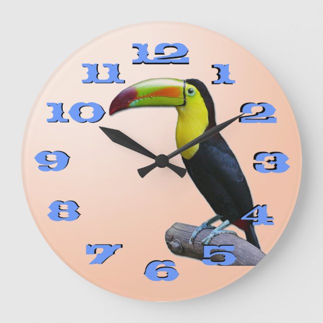 Grande Horloge Ronde Toucan (Recto)