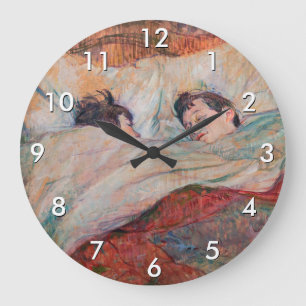 Grande Horloge Ronde Toulouse-Lautrec - Le Lit