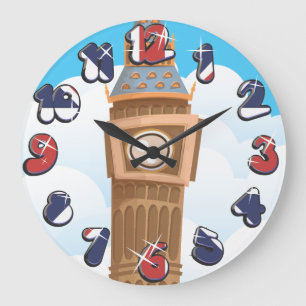 Grande Horloge Ronde Tour d'horloge Big Ben Westminster