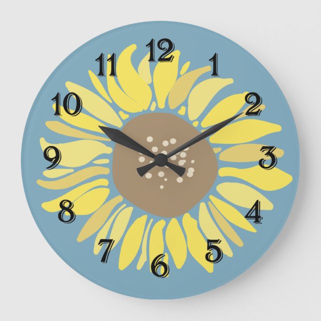 Grande Horloge Ronde Tournesol (Recto)