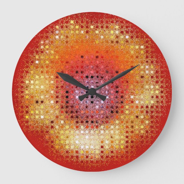 GRANDE HORLOGE RONDE TOURNESOLS (Recto)