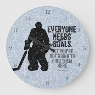 Grande Horloge Ronde Tous ont besoin de buts (Hockey)