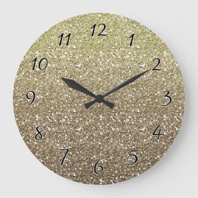 Grande Horloge Ronde Tous That Glitters (Recto)