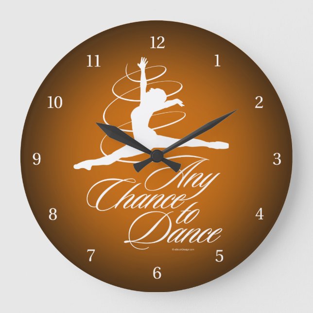 Grande Horloge Ronde Toute Chance De Danse (Recto)