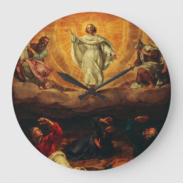 Grande Horloge Ronde Transfiguration de Jésus-Christ (Recto)