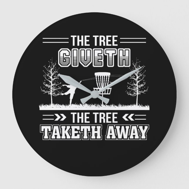 Grande Horloge Ronde Tree Giveth Tree Taketh Away Disc (Recto)