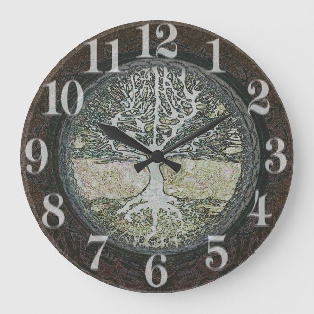 Grande Horloge Ronde Tree of Life (Recto)