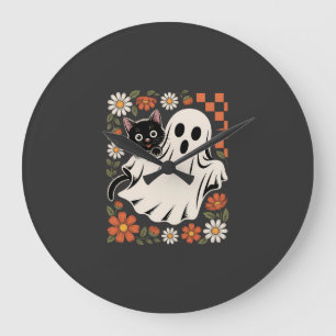 Grande Horloge Ronde Trick or Treat Halloween
