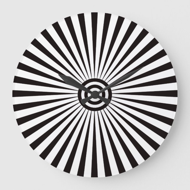 Grande Horloge Ronde Trippy Bullseye (Recto)