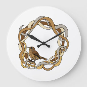 Grande Horloge Ronde Troglodyte du Pacifique