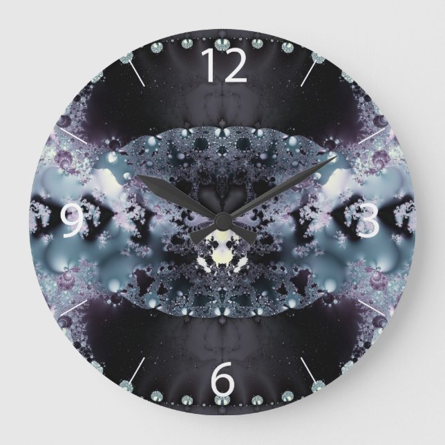 Grande Horloge Ronde Trou Violet (Recto)