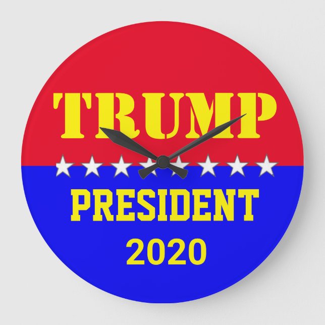 GRANDE HORLOGE RONDE TRUMP 2020 (Recto)