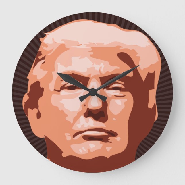 Grande Horloge Ronde trump clock (Recto)