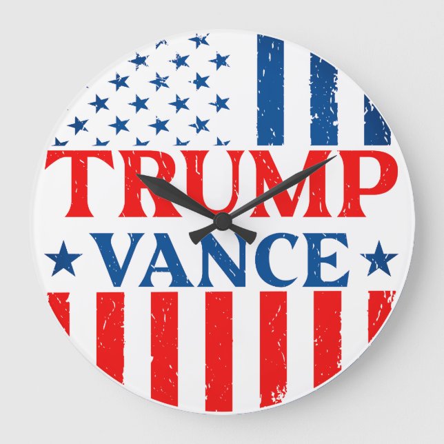 Grande Horloge Ronde Trump Vance (Recto)