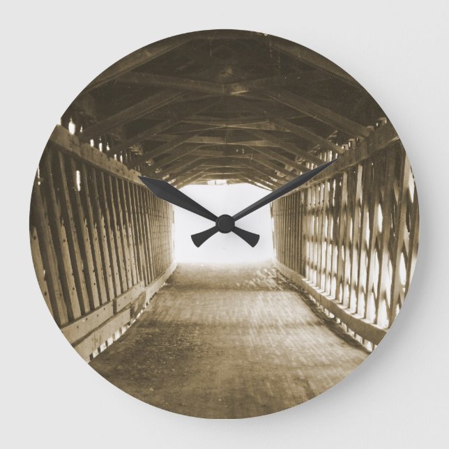 Grande Horloge Ronde Tunnel de lumière (Recto)