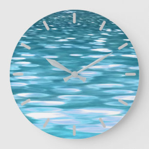 Grande Horloge Ronde Turquoise shimmer
