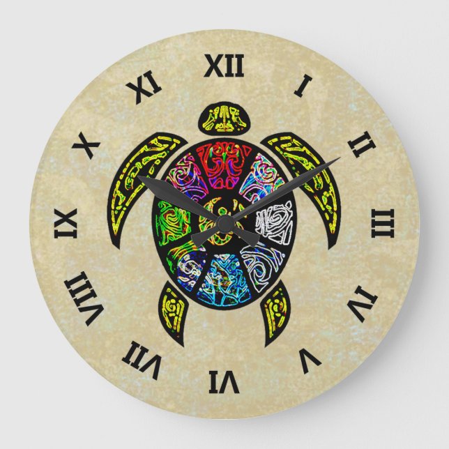 Grande Horloge Ronde Turtle Ba-gua (Recto)
