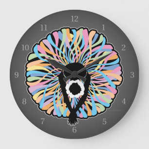 Grande Horloge Ronde Tutu Elegant (Danseur de Ballet)