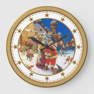 Grande Horloge Ronde 'Twas the Night Before Christmas