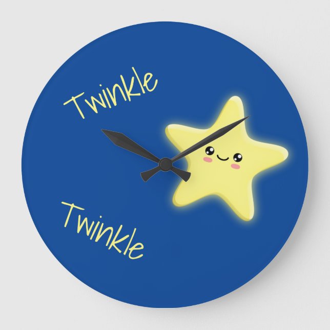 Grande Horloge Ronde Twinkle (Recto)