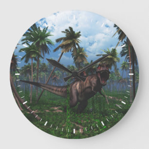Grande Horloge Ronde Tyrannosaurus Rex 3