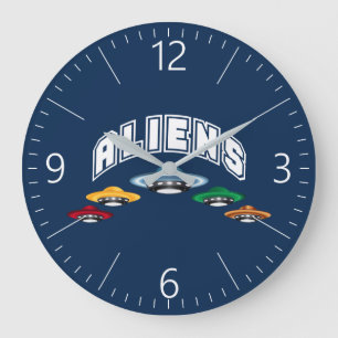 GRANDE HORLOGE RONDE UFO