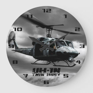 Grande Horloge Ronde UH-1N Twin Huey