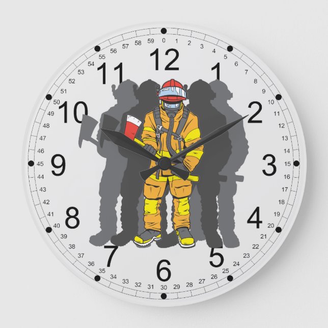 Grande Horloge Ronde Ultimate Firefighter (Recto)