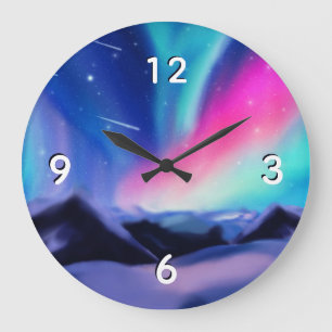 Grande Horloge Ronde Un million de rêves d'Aurora