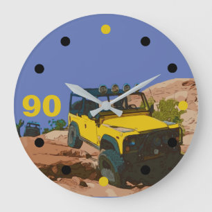 GRANDE HORLOGE RONDE UNE VIE.  VIVE-LE.