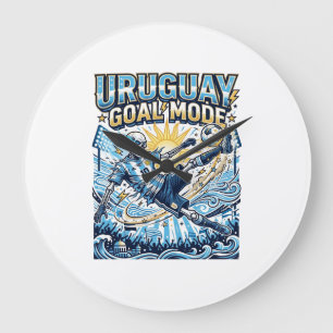 Grande Horloge Ronde Uruguay Mode Goal Skeleton Nations Striker Dynamiq