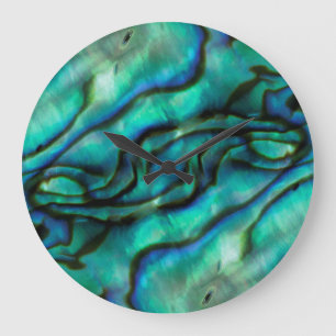 Grande Horloge Ronde USA, Colorado, Lafayette. Montage d'abalone