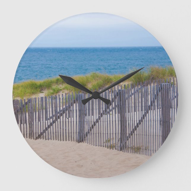 Grande Horloge Ronde USA, Massachusetts. Dunes Et Chemin (Recto)
