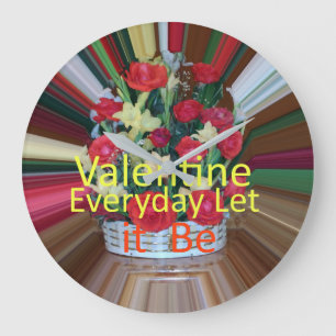 Grande Horloge Ronde Valentine Everyday