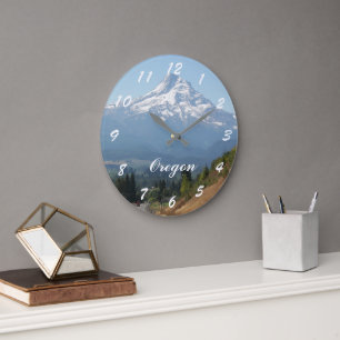 Grande Horloge Ronde Vallée de Hood River et mont Hood, Oregon