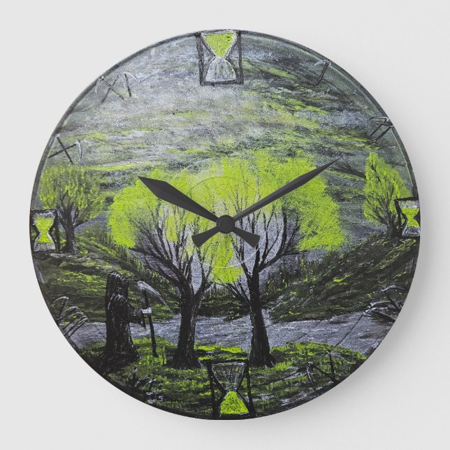 Grande Horloge Ronde Vallée de la mort (Recto)