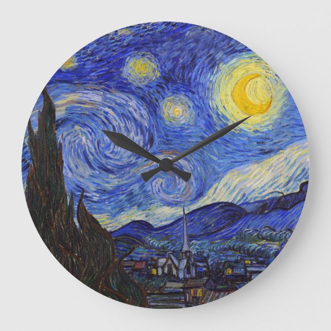 Grande Horloge Ronde van Gogh , “ Starry Night ” (Recto)