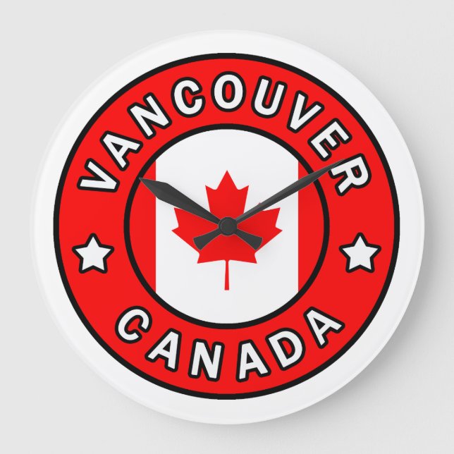 Grande Horloge Ronde Vancouver Canada (Recto)